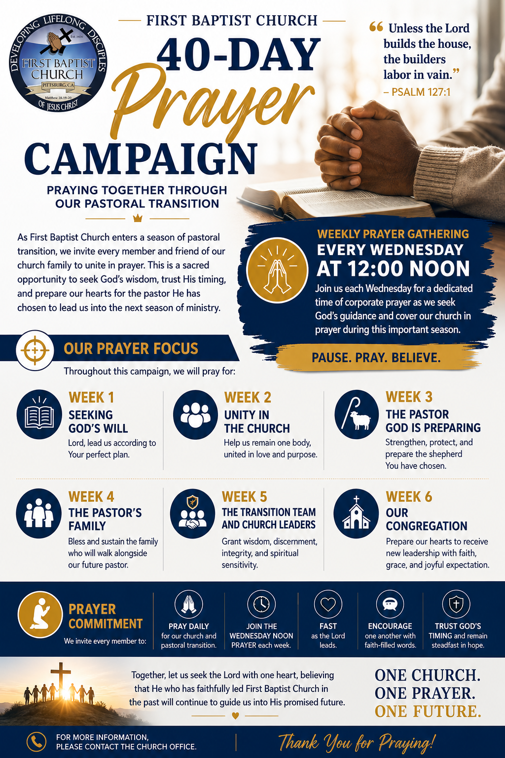 40-Day Prayer Campaign